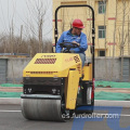 Rodillo vibratorio hidráulico de doble tambor con 1 tonelada de peso (FYL-880)